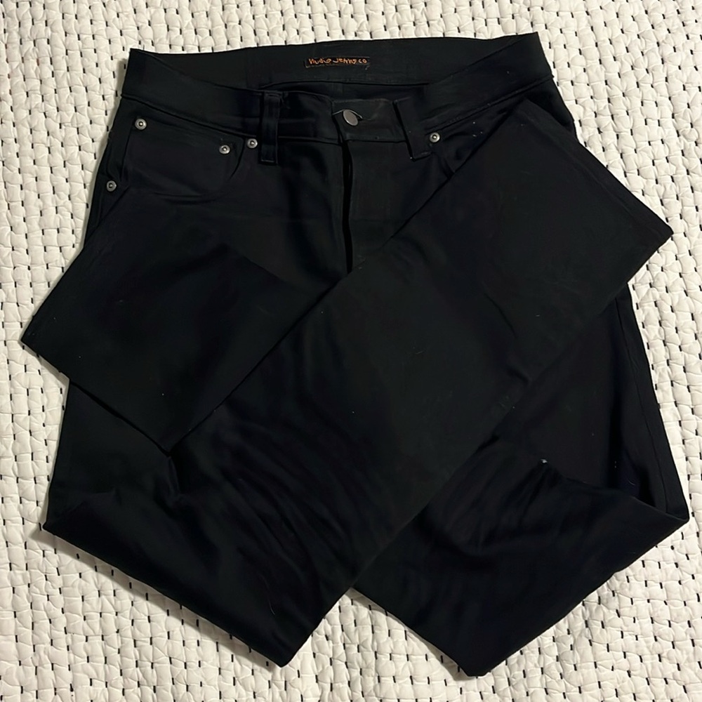 Nudie Jeans Grim Tim Ever Dry Black 32x34